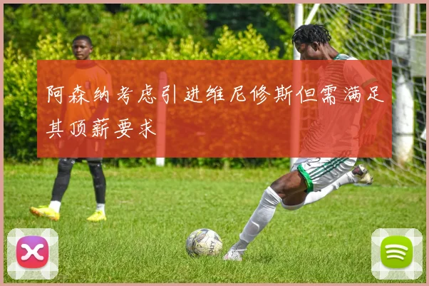 阿森纳考虑引进维尼修斯但需满足其顶薪要求